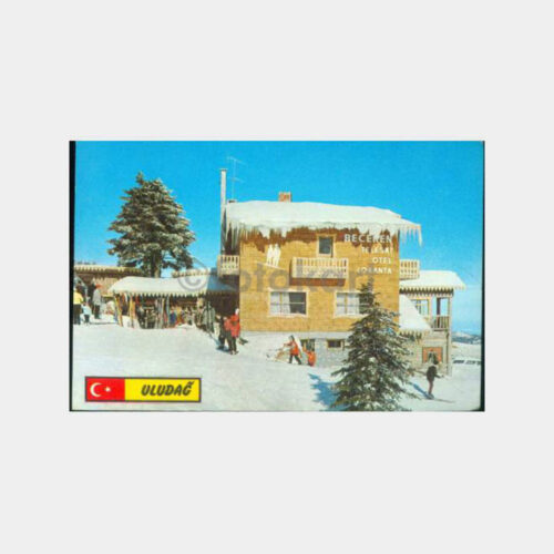 1968 Bursa Uludağ - Beceren Otel Görünüş Kartpostal