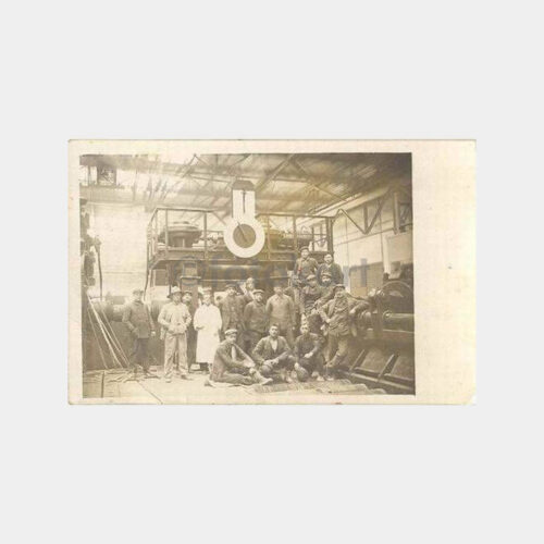 1932 Çelik Fabrikası Toplu Hatıra Fotoğraf