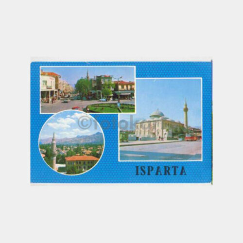 Isparta 3 Görünüş Kartpostal