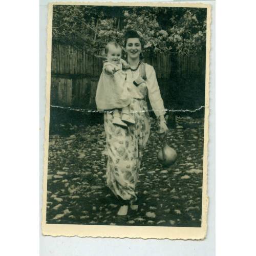 1949 Yugoslavya - Türk Kadın Fotoğraf