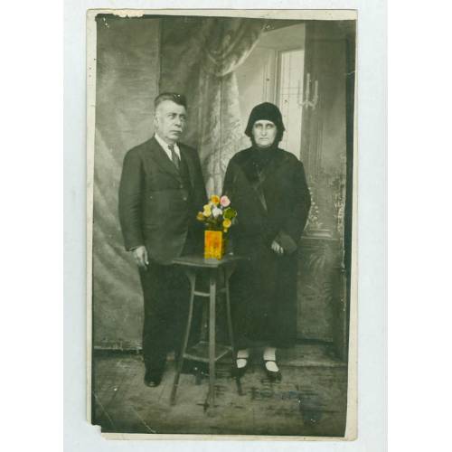 1930 Aile Görünüş -Stüdyo Arka Plan- Fotoğraf