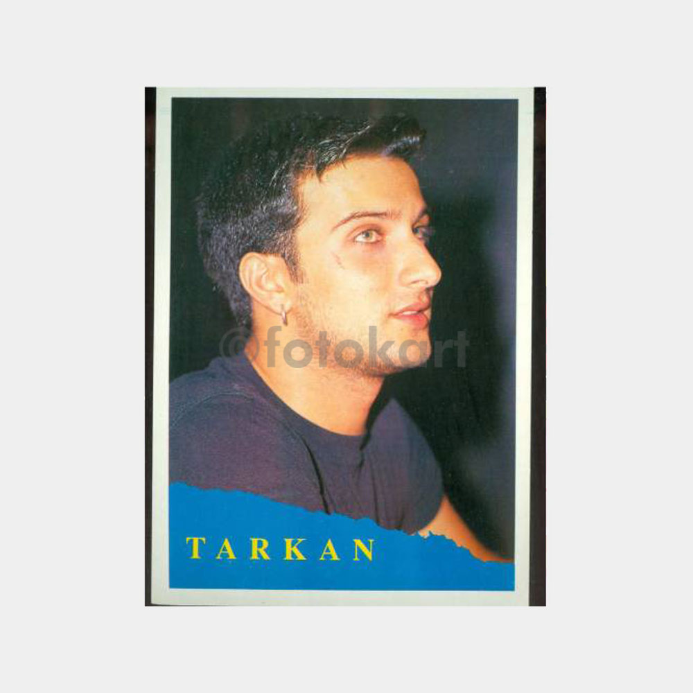 2000 Tarkan - Türk Pop Müzik Sanatçısı Kartpostal