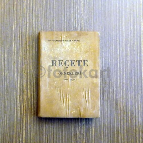 Reçete Örnekleri 2. Tab - Necmeddin Rifat Yarar, Dr.