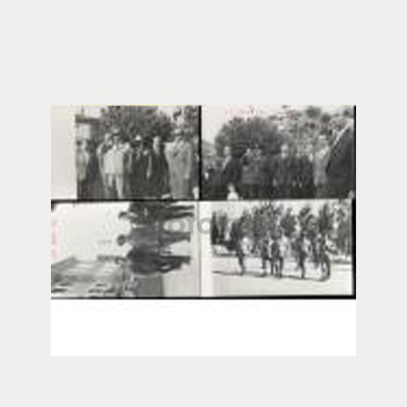 1963 Burhaniye Askeri Tören 17 Adet Fotoğraf - Görsel 3