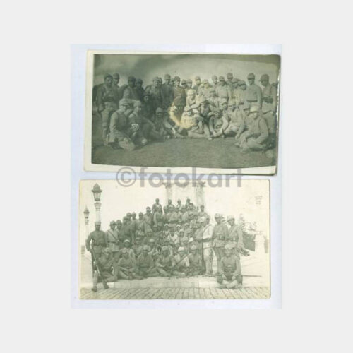 1932 Konya Askerler Görünüş 2 Adet Fotoğraf