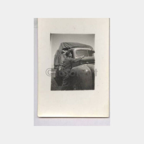 1950 Erzurum Askeri Araç Fotoğraf