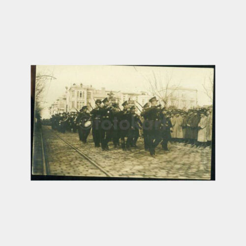1929 Halıcıoğlu Askeri Lisesi Tören Geçişi Fotoğraf
