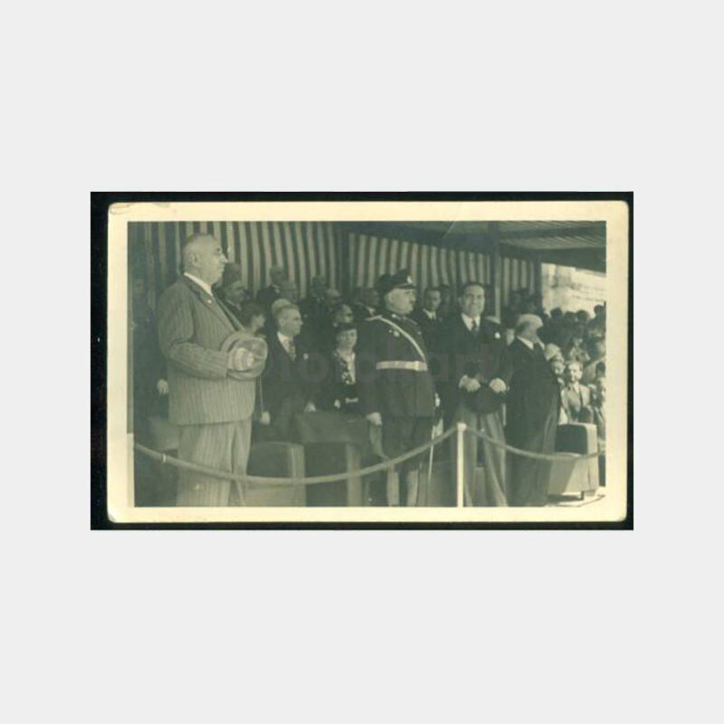 1935 Tören Karşılama Grup - F. Altay Paşa Fotoğraf