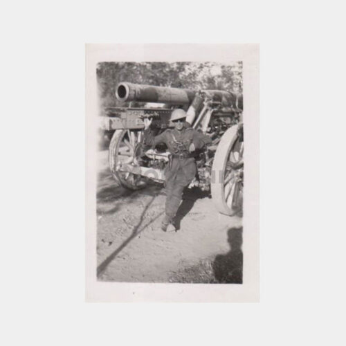 1945 Askeri Topçu Arabası Konulu Fotoğraf
