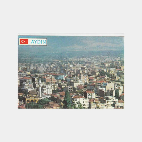 1976 Aydın Genel Görünüş Kartpostal