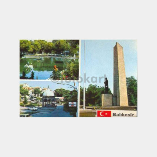 Balıkesir 3 Görünüm Kartpostal