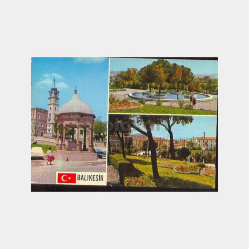 Balıkesir Şehirden 3 Görünüş Kartpostal