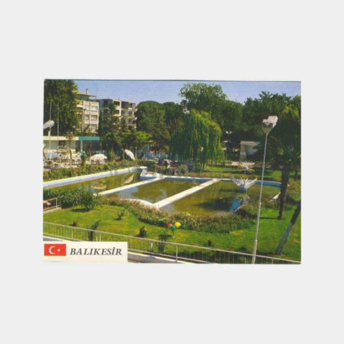 Balıkesir Park Görünüş Kartpostal