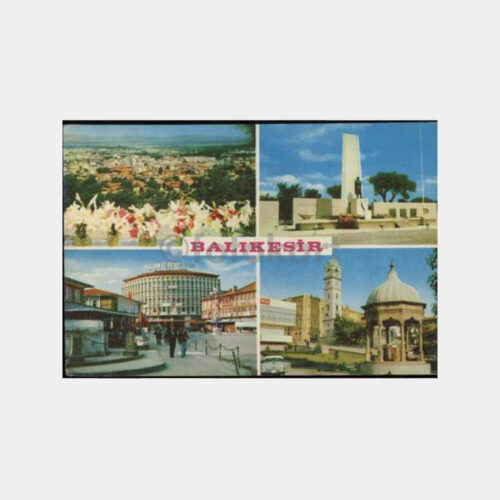 Balıkesir 4 Görünüş Kartpostal