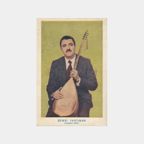 Kırşehir Saz Üstadı Şemsi Yastıman - Baskı Resim