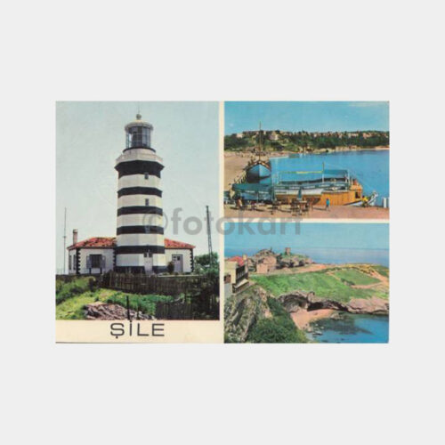 1980 Şile 3 Değişik Görünüş Kartpostal