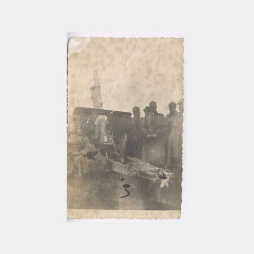 1940 Topçu Askerler Görünüş Fotoğraf