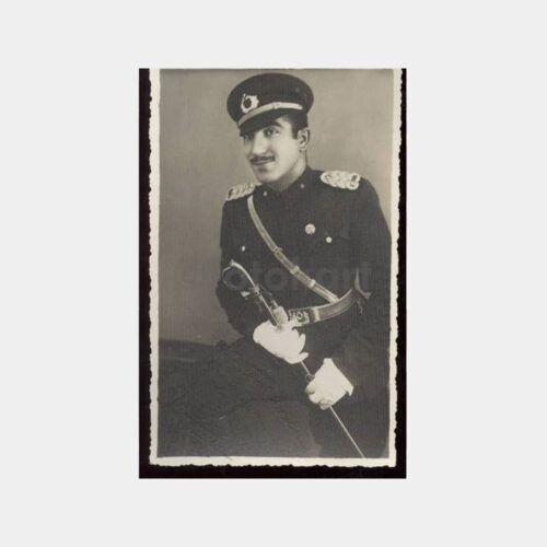 1940 Subay Öğrenci Tören Formalı Fotoğraf