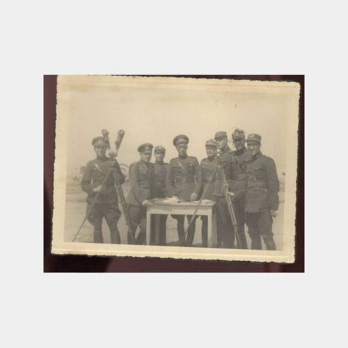 1940 Askeri Tatbikat Konulu Fotoğraf