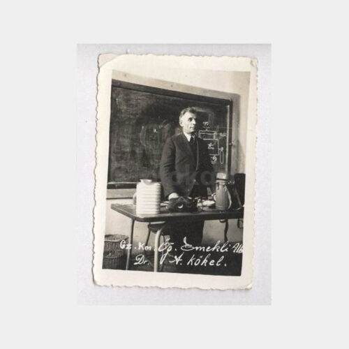 1939 Askeri Hocamız S. A. Kökel Görünüş Fotoğraf