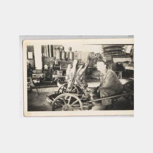 1942 Askeri Topçu Atölye Konulu Fotoğraf