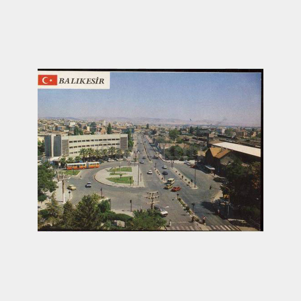 Balıkesir Kavşak Genel Görünüş Kartpostal