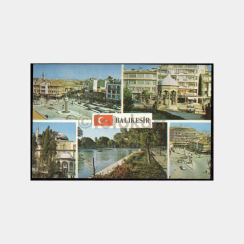 Balıkesir Muhtelif Görünüşler Kartpostal