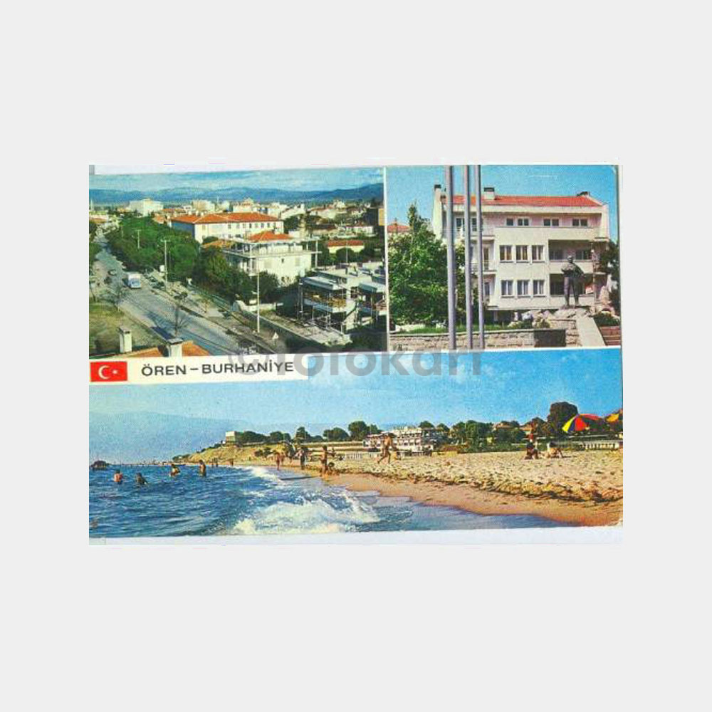 Balıkesir Burhaniye Ören Görünüş Kartpostal