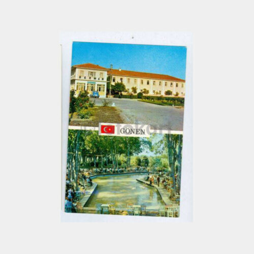 1975 Balıkesir Gönen 2 Görünüş Kartpostal