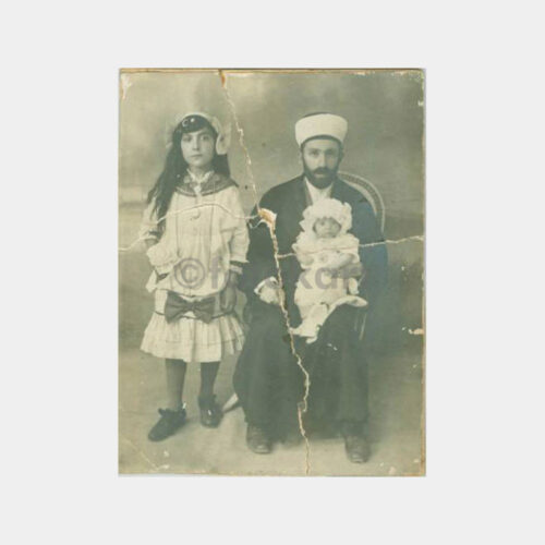 1923 Hoca Efendi ve Çocukları Fotoğraf