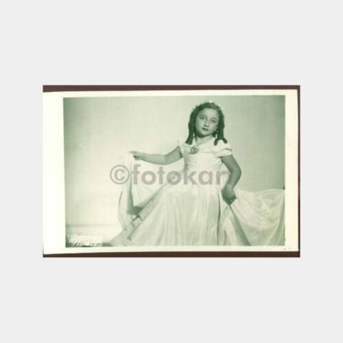 1940 Foto Sümer - Kız Çocuk Fotoğraf