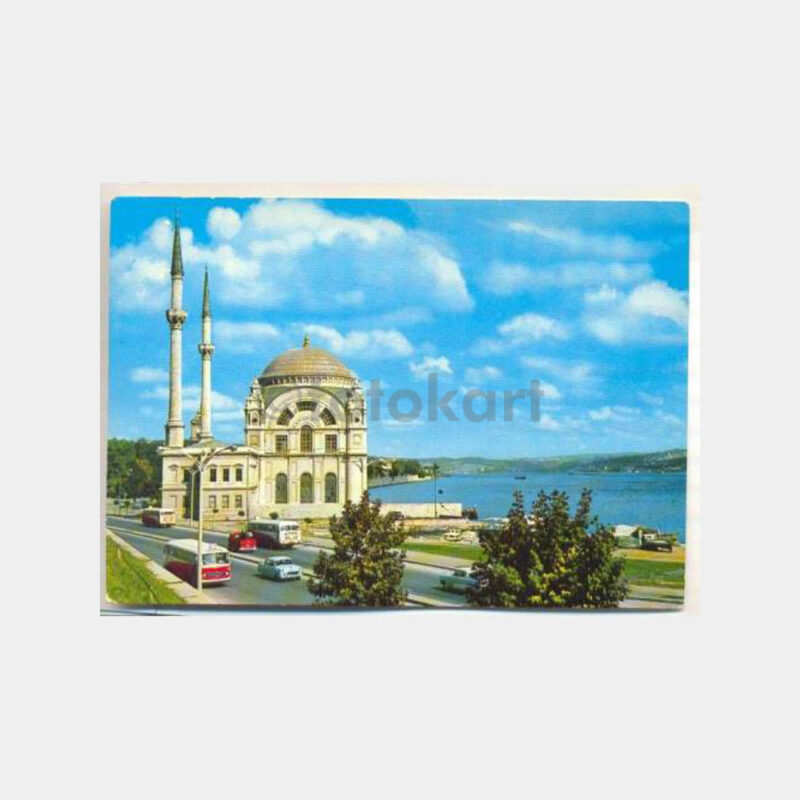 Dolmabahçe Camii Nostaljik Kartpostal