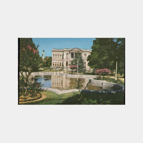 Dolmabahçe Sarayı Görünüş Kartpostal