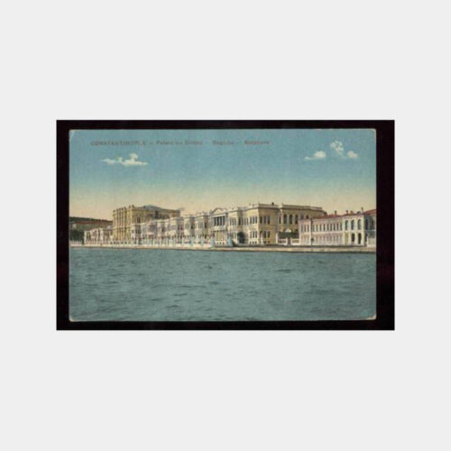 İstanbul Dolmabahçe Sarayı Konulu Kartpostal