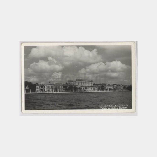 İstanbul Dolmabahçe Sarayı Görünüş Kartpostal
