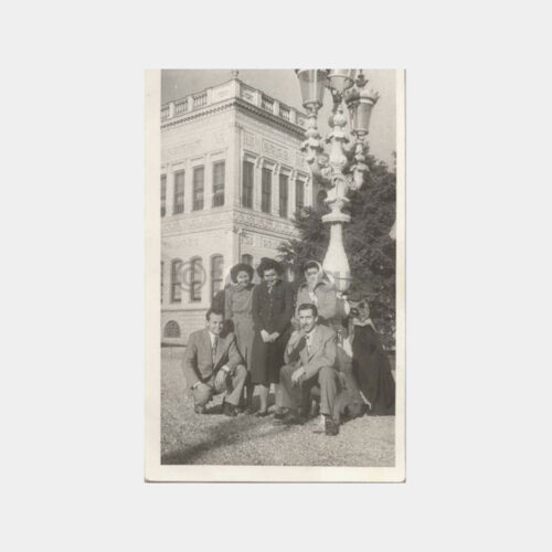 1951 Dolmabahçe Sarayı Ziyaret Fotoğraf