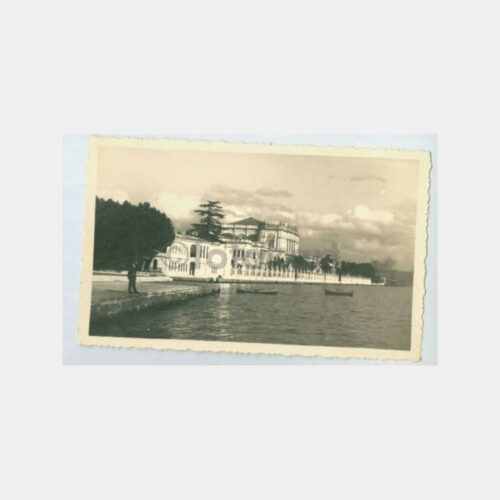 1940 Dolmabahçe Sarayı Görünüş Kartpostal