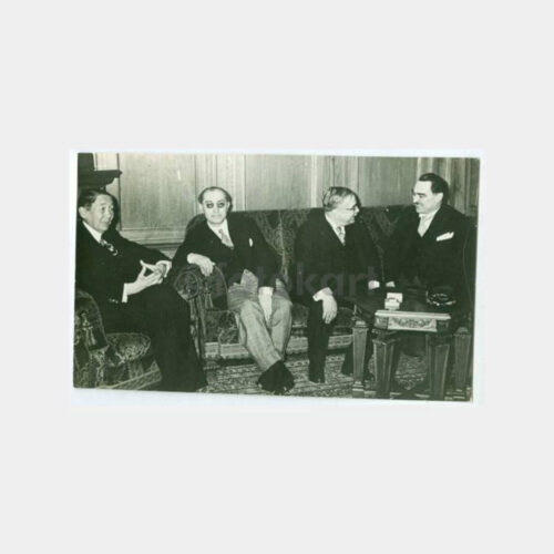 1936 Hariciye Vekili T. Rüştü Aras Arşiv Fotoğraf