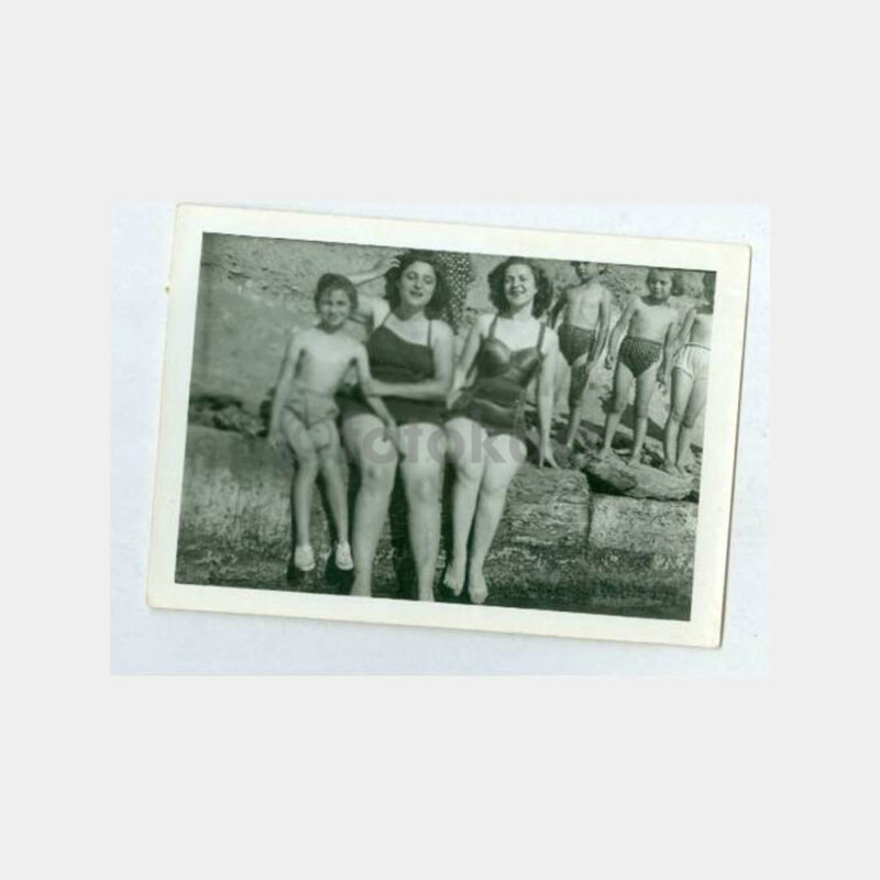 1952 Çengelköy Plaj Kadınlar Fotoğraf
