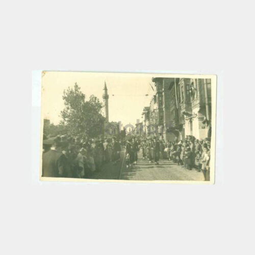 1936 Divanyolu Cumhuriyet Bayramı Kutlama Tören Fotoğraf