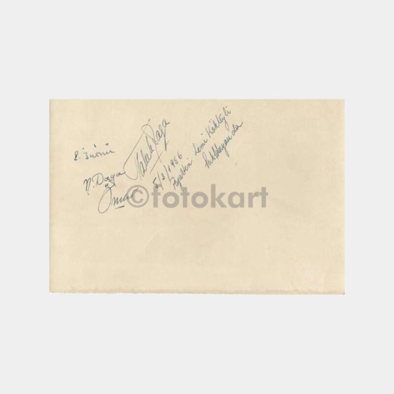 1956 Cercle D'Orient Kulüp Yemek Fotoğrafı - Görsel 2