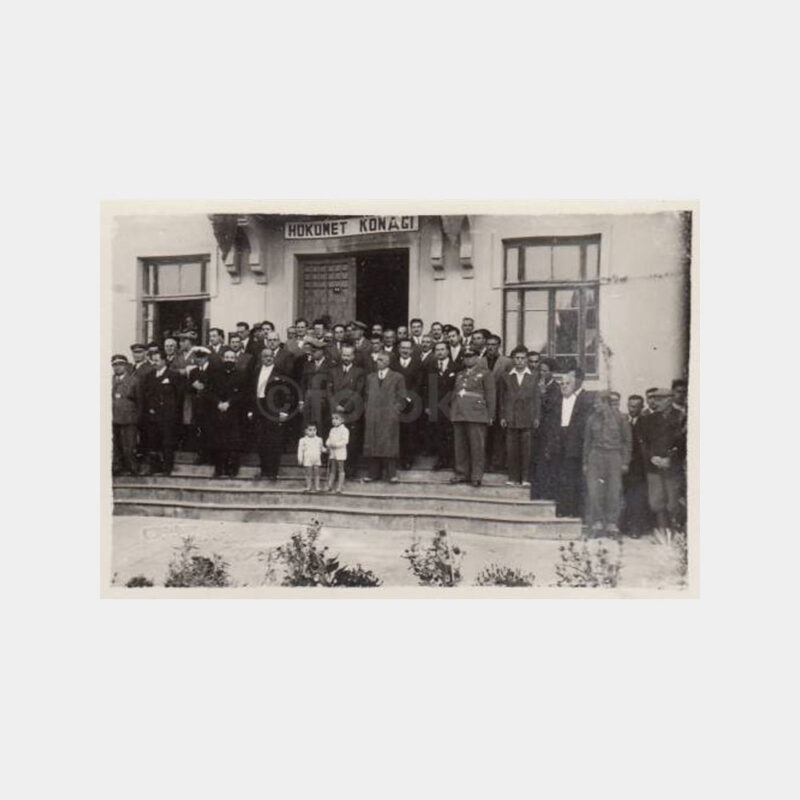 1944 İmroz Gökçeada Hükümet Konağı Fotoğraf - Görsel 2