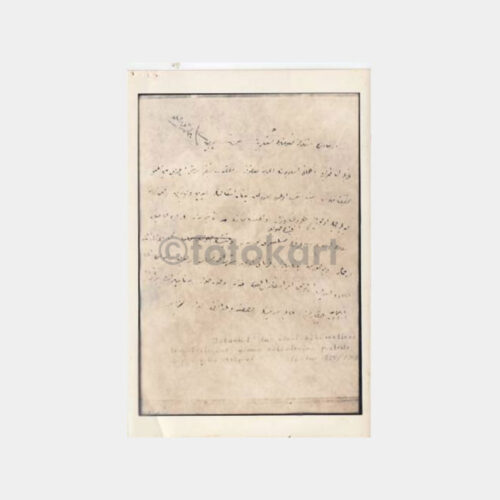 İşgal İstanbulu ile İlgili Belge Fotoğrafı