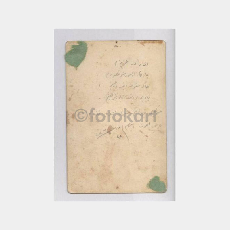 1900 Gemici Kaptan Subay Eski Fotoğraf - Görsel 2