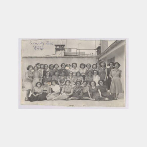 1952 Güneş Kız Talebe Yurdu Grup Fotoğraf