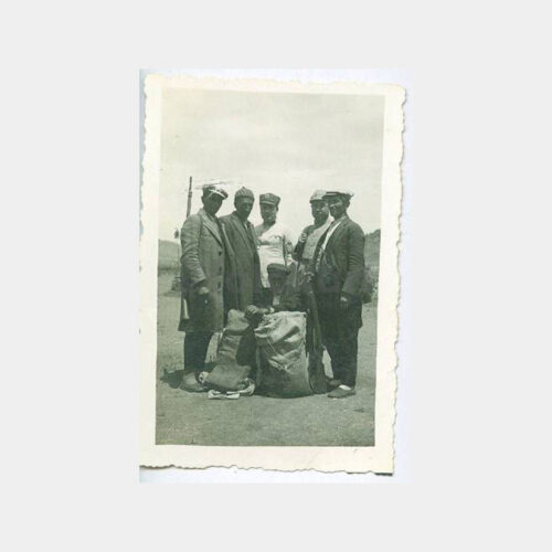 1940 Akçakale Gümrük Muh. Konulu 5 Adet Fotoğraf