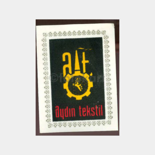 1970 Aydın Tekstil Tebrik Kartı