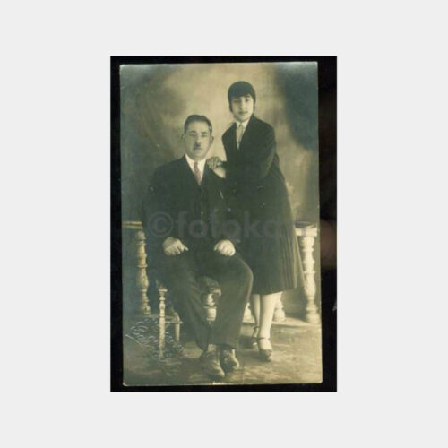 1928 Photo Caracach - Bay ve Kadın Konulu Fotoğraf