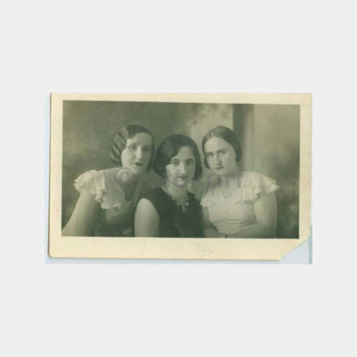 1928 Üç Kadın Arkadaş Görünüş Fotoğraf