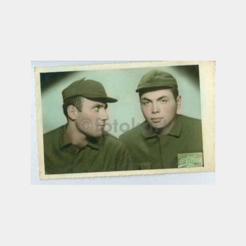 1964 Muhtelif Görünüş -Asker- Stüdyo Fotoğraf